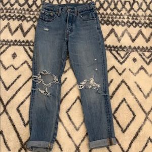 Levis 501 skinny jeans